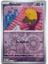 Drowzee 96/165 151 Common Reverse Holo Near Mint Pokemon