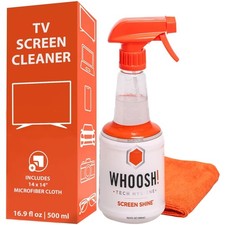 Refillable 16.9 fl oz Screen Cleaner with Microfiber Cloth for All Screens