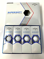 Callaway SuperSoft Golf Balls 1 Dozen 12 Balls 2022 Version White New