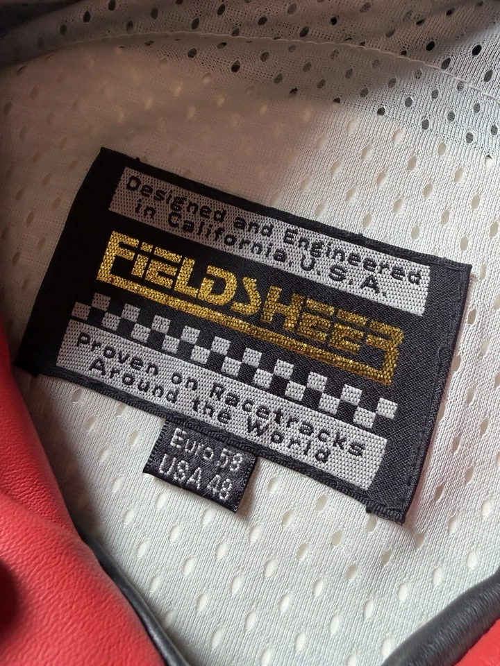 Field sheer Vintage racing Leather Jacket And Pants Set - Image 4 of 4