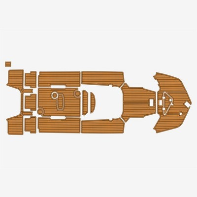 2022 Nauticstar 231 Hybrid Faux EVA teak Marine Floor