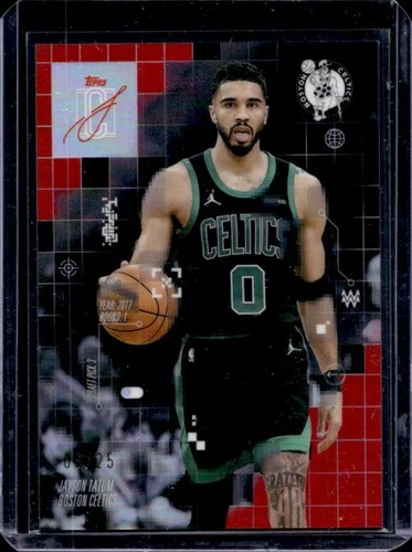 2025 Topps Signature Jayson Tatum Red (RAW)