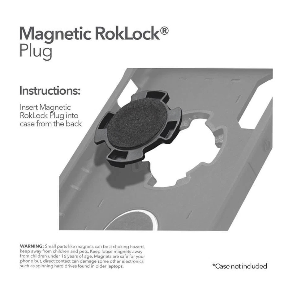 Magnetic RokLock™ Plug Converts all ROKLOCK cases into Dual Magnet Force - Image 4 of 4