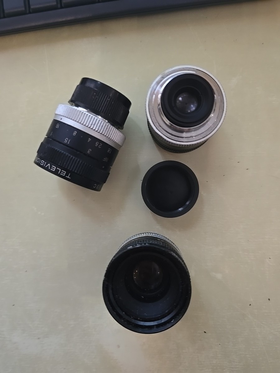 TV LENS 25mm 1:1.8 Made In Japan Television Camera Lens W