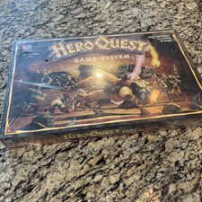 Milton Bradley Hero Quest Board Game - 4101 Vintage Sealed In Storage For Decade
