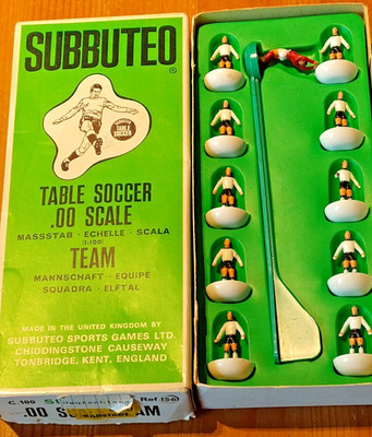Vintage Subbuteo Table Soccer Team Deutschland Ref 156 in Ovp