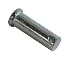 Clevis Pin 9/16 x 1-1/2 Low Carbon Steel Zinc Clear (10 Pieces)