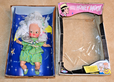 Vintage 1965 Dick Tracy Little Honey Moon Doll by Ideal in
