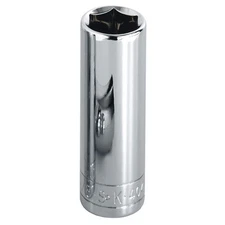 SK PROFESSIONAL TOOLS 40022 Socket, Steel, Chrome, 22 mm 20K038