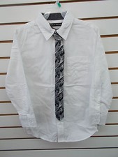 Boys Public Notices 30 Assorted Long Sleeve Dress Shirts w/ Tie Sizes 8 - 18