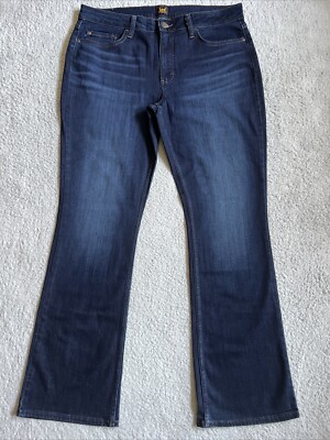 NWT  Lee Women's High Rise Bootcut  Denim Jean
