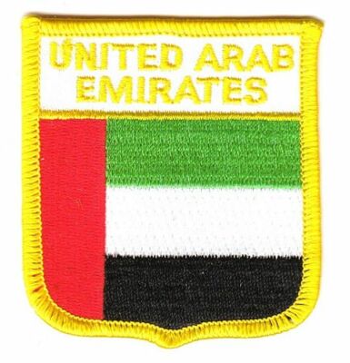 Wappen Aufnäher Patch Vereinigte Arabische Emirate Fahne Flagge
