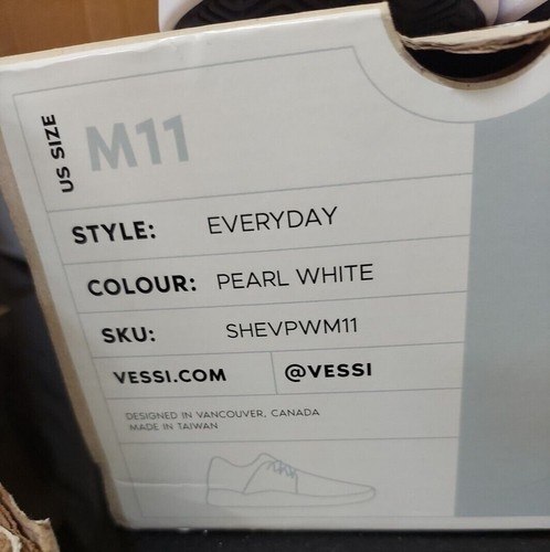 Vessi M11 everyday pearl white shevpww11. preowned. - Picture 6 of 7