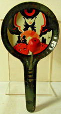 1930'S HALLOWEEN TIN LITHO NOISEMAKER T. COHN MADE IN USA VERY NICE