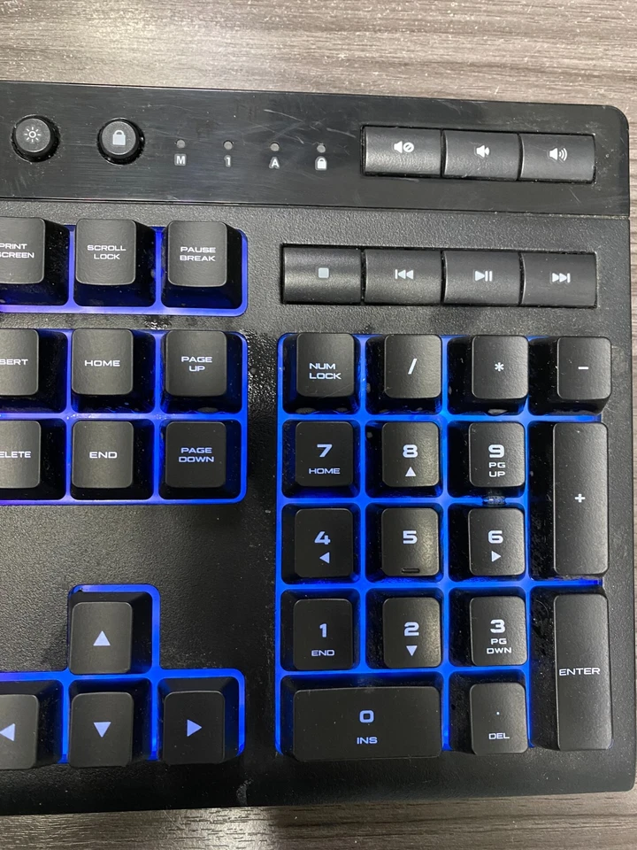 Corsair RGP0031 USB Wired K55 RGB Backlit Gaming Keyboard - Image 2 of 4