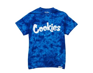 royal blue tie dye shirt