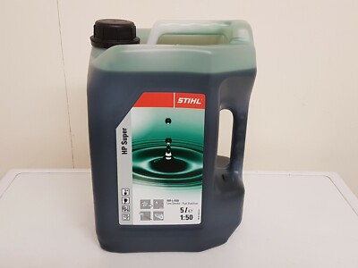 Original Stihl 2Takt Öl semi syn. (grün) passend für alle Stihl Maschinen Größe 5Ltr