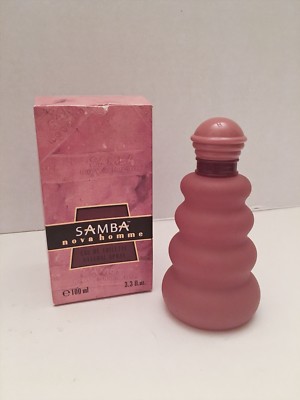 Samba Nova Homme 3.3 oz/100ml Eau de Toilette Spray New in Box Vintage