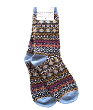 World's Softest Socks - Weekend Collection - Ragg - Nordic Blue - Crew Length