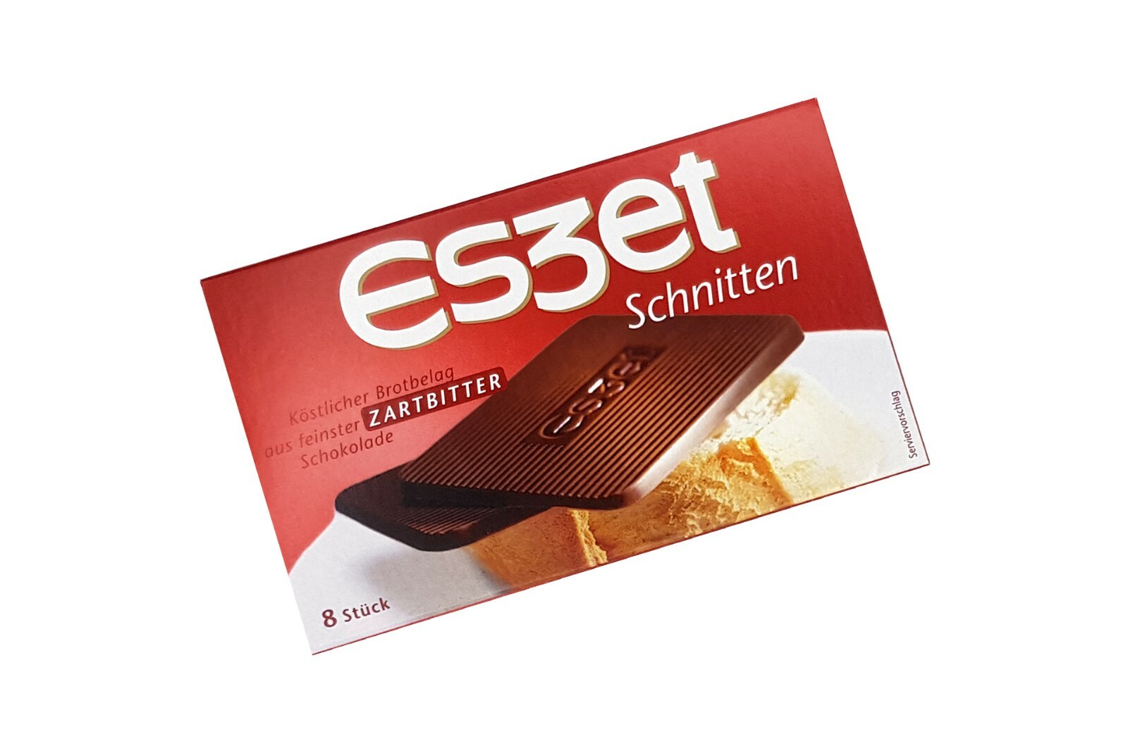 4 paquetes ESZET rebanadas de chocolate negro pan tostado untado 300 g | 0,66 libras en total