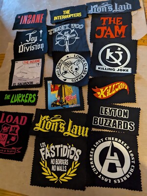 Punk Musik Aufnäher Patches - Angebote K-Z