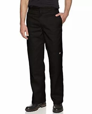 Dickies Men's Big Tall Big-Tall Loose Fit NEW 52X30 Black