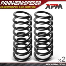 2x Federn Fahrwerksfeder Hinten L+R für Mercedes-Benz R172 SLK200 SLK250 SLK350 2x Federn Fahrwerksfeder Hinten L+R für Mercedes-Benz R172 SLK200 SLK250 SLK350