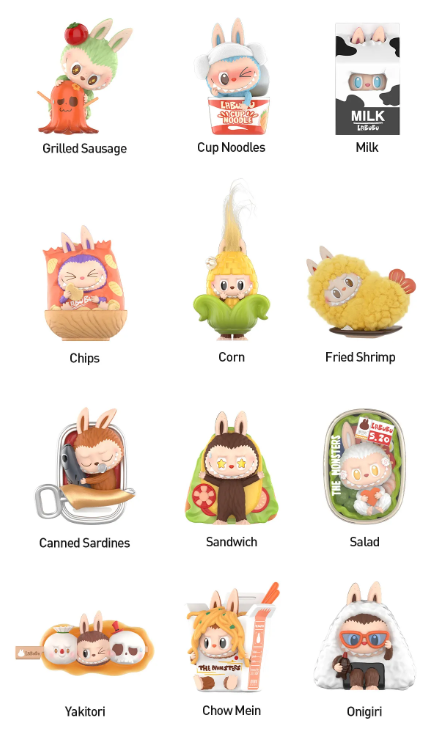 Pop Mart Labubu The Monsters Wacky Mart Series Figures (12