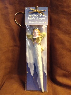 The Magic of the Icicle Angel Ornament Comes With The Legend Card and ...