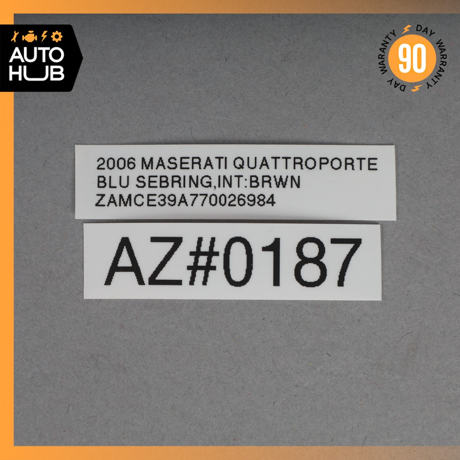 03-13 Maserati Quattroporte M139 Front Right Side Exterior Door Handle OEM 79k