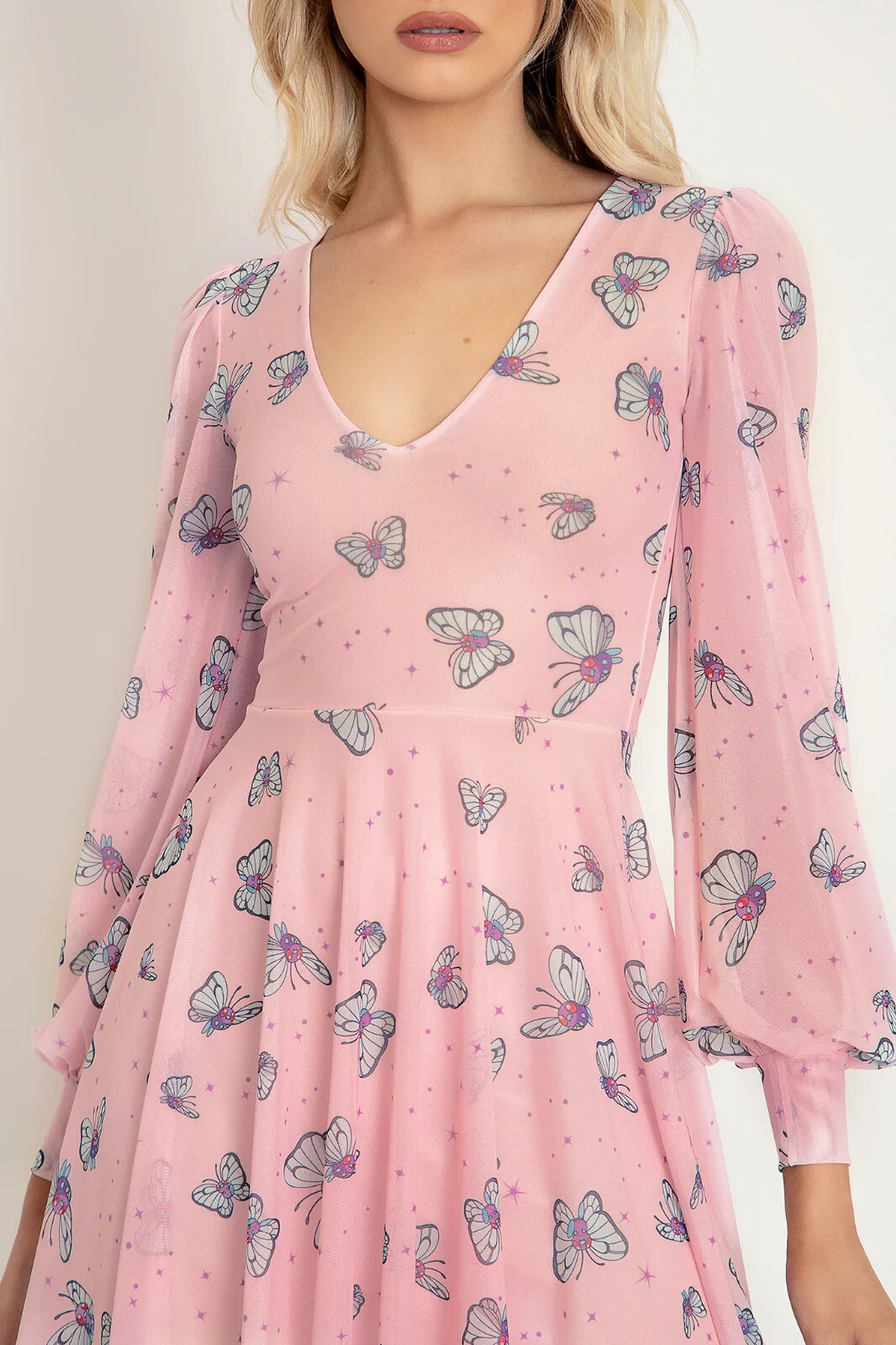 Blackmilk Eevee Garden Longline Romance Dress Pokemon… - Gem