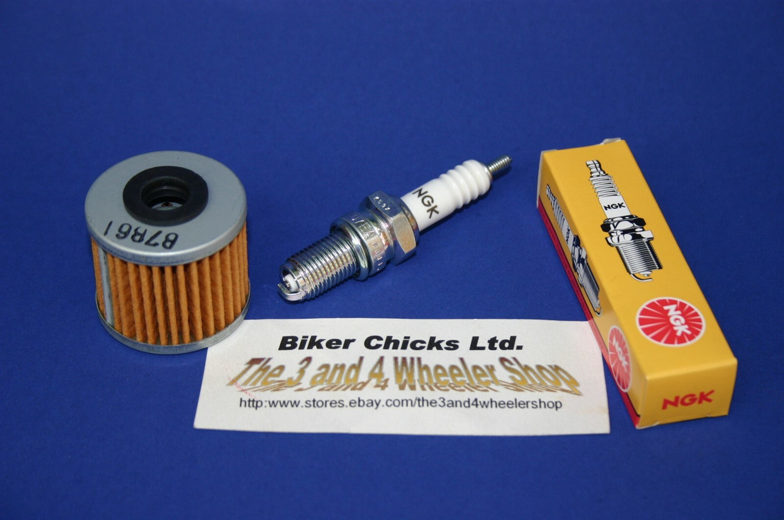 HONDA 06-07 TRX450ER Tune Up Kit NGK Spark Plug  Oil Filter