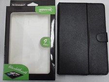 DANYSTAR LX-1091 CUSTODIA IN ECOPELLE UNIVERSALE PER TABLET 9" NERO NUOVO