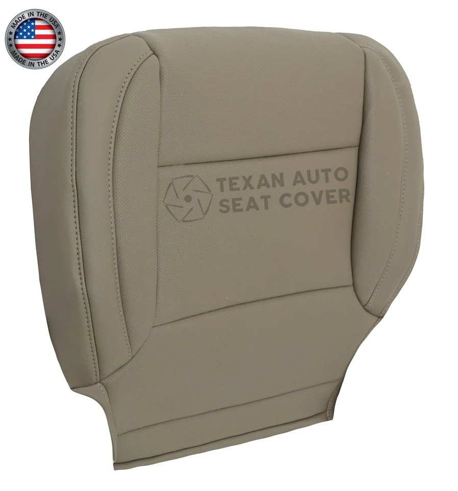 2015, 2016 GMC Yukon, Yukon XL SLT, SLE Driver Bottom Perforated Seat Cover Dune - Image 2 of 4