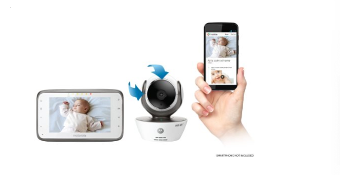 Motorola MBP854CONNECT Dual Mode Baby Monitor and LCD