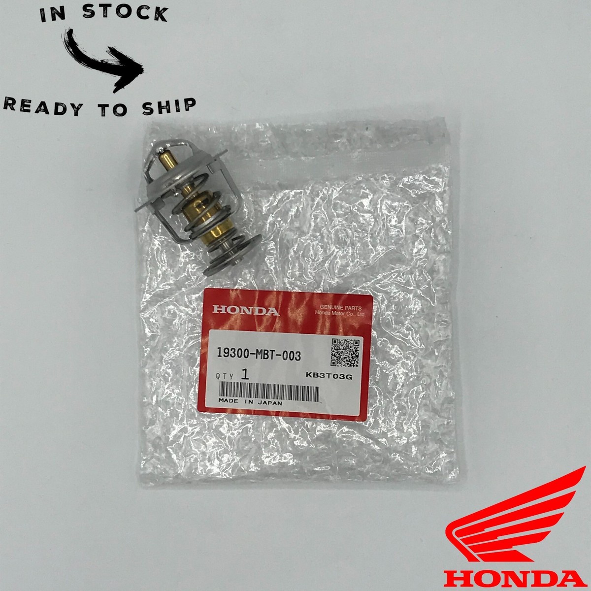 Genuine Honda Thermostat 19300-MBT-003 | 19300MBT003 | OEM