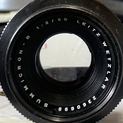 Leica SUMMICRON-R 50mm f/2 MF Lens