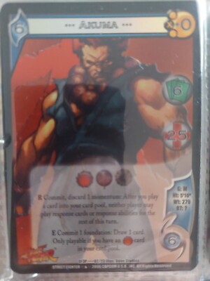 universal fighting system StreetFighter Promo ***Akuma*** SF3P
