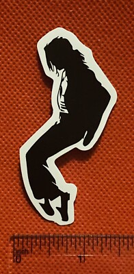 Michael Jackson Moonwalk Vintage Music Decal Sticker Fast Free US Shipping!  
