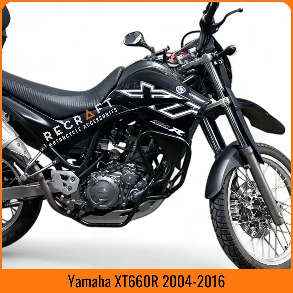 2004-2017 Yamaha XT660R Crash Bars Engine Guard Frame Protector