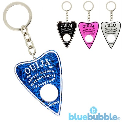 Bluebubble BLACK MAGIC Ouija Board Pointer Schlüsselanhänger Spirit Seance Geist Hellseher