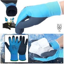 Winter Warm Windproof Waterproof Fleece Lined Thermal Gloves Frezzer Work Cold