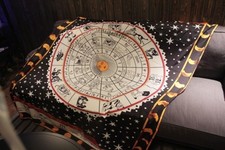 Altar Tarot Cloth Tablecloth Divination Table Pendulum Chart Wicca Tapestry New