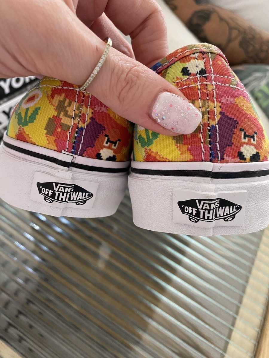 Vans Nintendo Super Mario Bros Shoes Dead Stock 190284205830| eBay