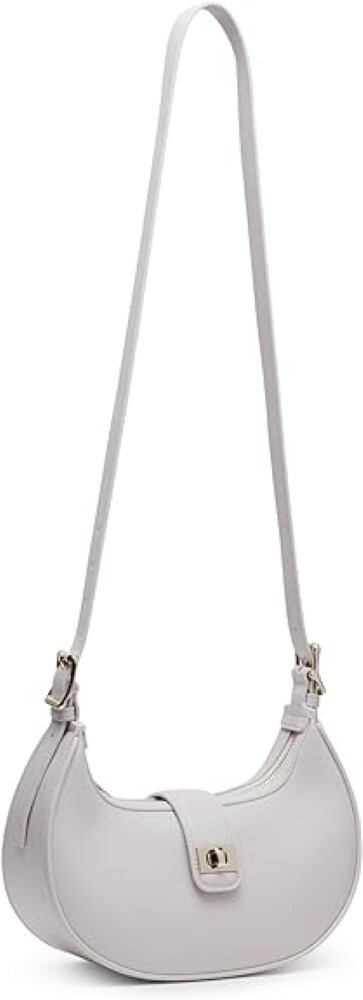【大特価】Steve Madden MONAA BAG ショルダーバッグ Steve Madden Monaa Bone Faux Leather Structured Belt Buckle