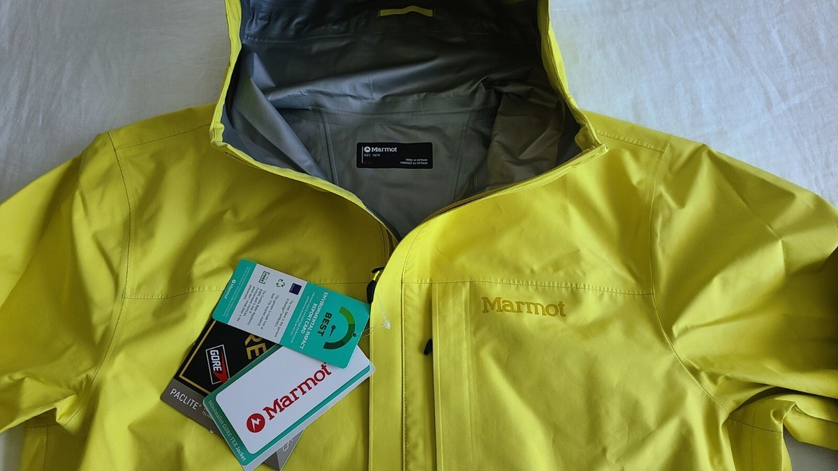 NWT Marmot Minimalist Gore-Tex Rain Jacket Mens Medium NWT Marmot Minimalist Gore-Tex Rain Jacket Mens Medium