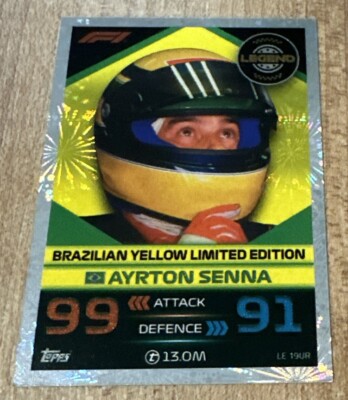 Topps Turbo Attax Formel 1 - 2023 -  # LE 19UR - Ayrton Senna - Legend - TOP