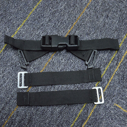 Zaino Backmount Cinghia Fissa Pettorina Resistente all'usura Nero per Immersioni Subacquee - Foto 11 di 18