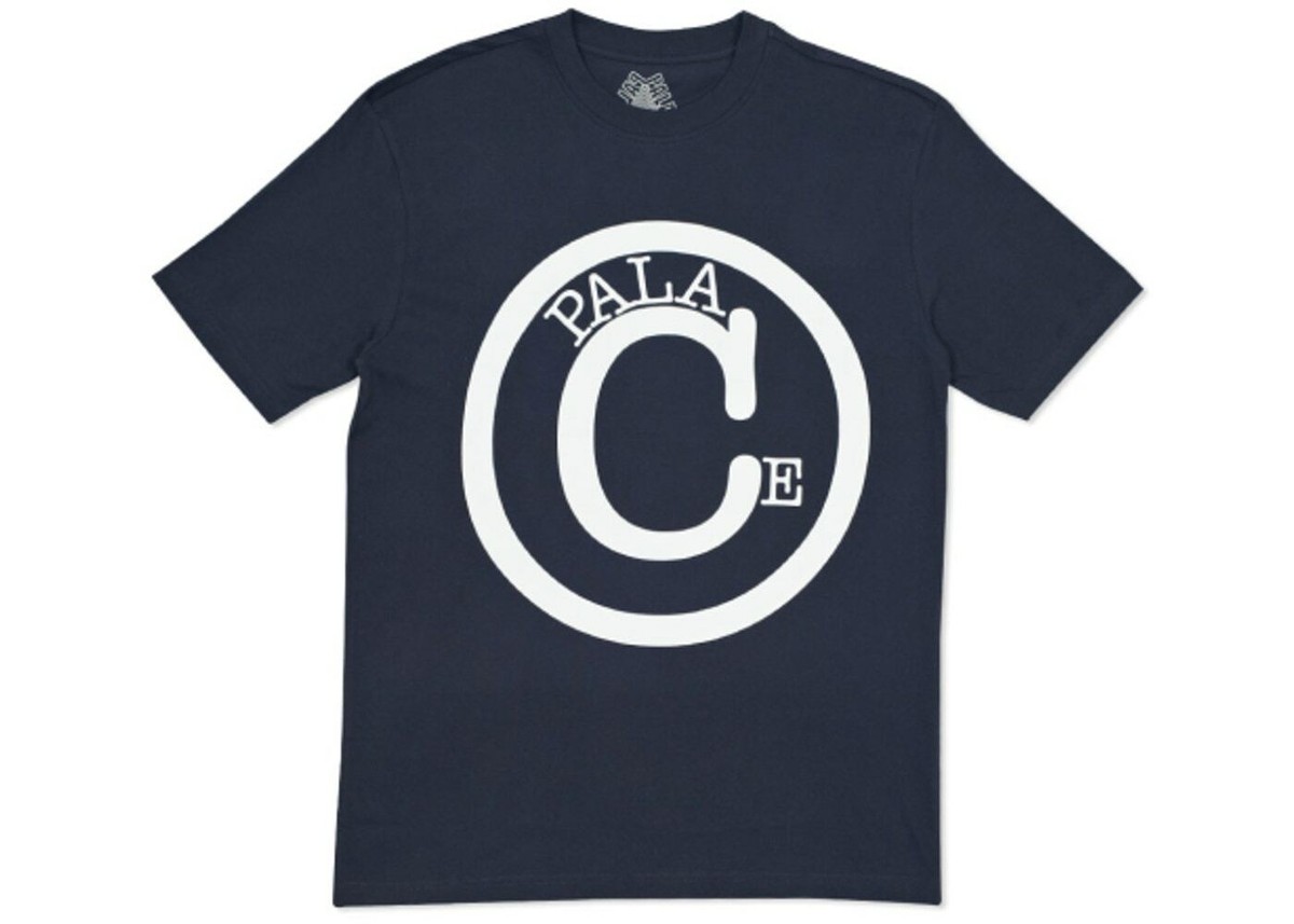 Palace Copy T-Shirt Navy Size L | eBay