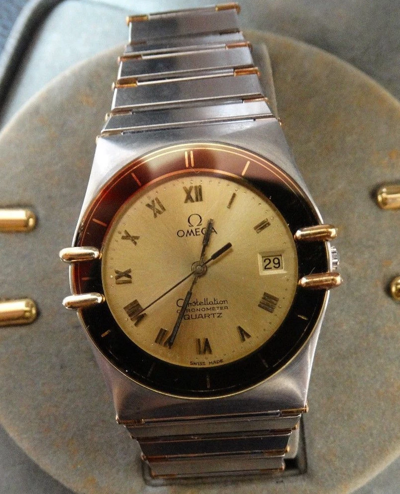 Omega constellation top chronometer quartz